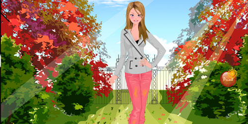 HT83 autumn dress up game
