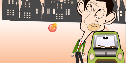 HT83 Mr Bean Dress Up game