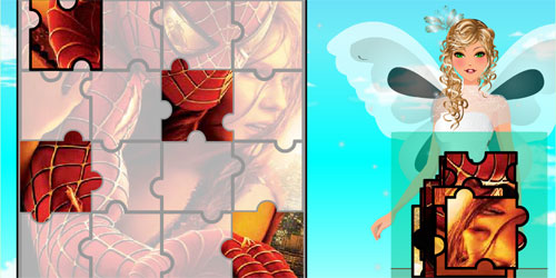 HT83 spiderman puzzle game